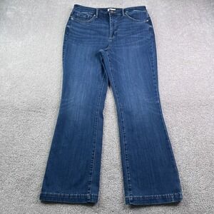 NYDJ Jean Womens 12 Petite Blue Barbara Bootcut High Rise Sure Stretch Denim